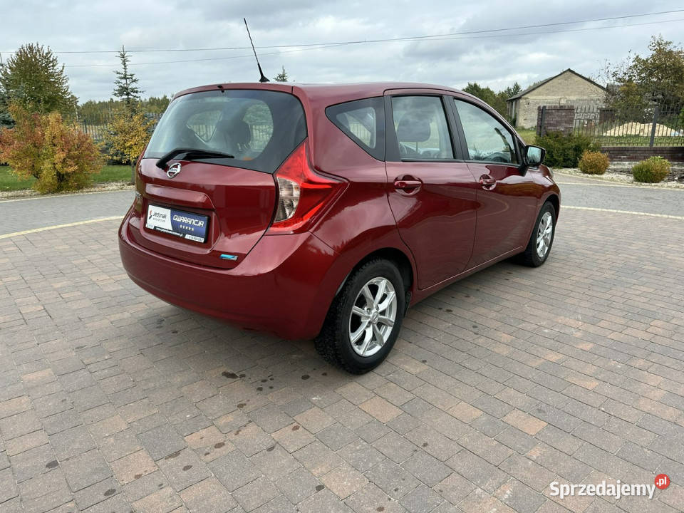 Nissan Note II 2013 mazowieckie Lipówki