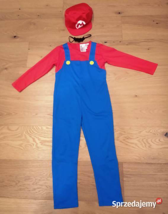 Strój karnawałowy Super Mario 68 lat 110116 kujawsko-pomorskie Toruń