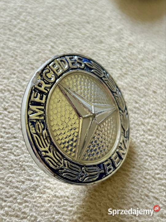 Emblemat Mercedes W126 SE SEL S klasa Logo Warszawa