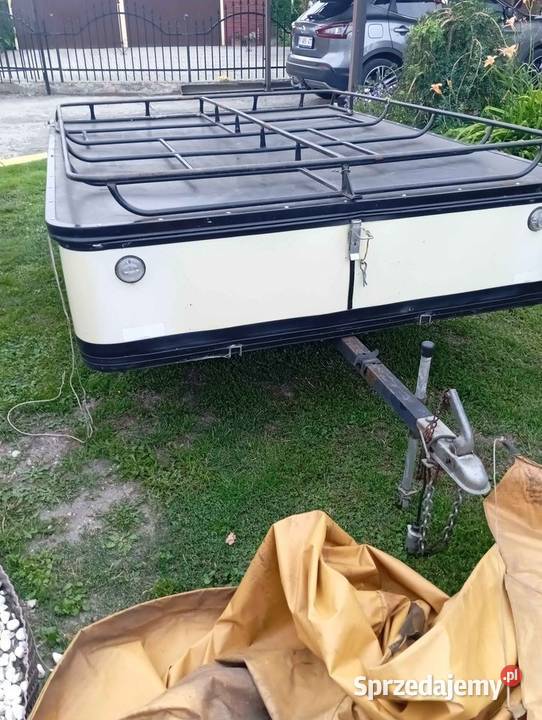 Sprzedam przyczepkę turystyczną rozkładaną Ala Podławki sprzedam