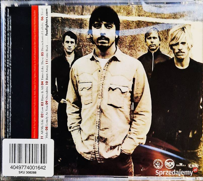 Album CD Zespołu FOO FIGHTERS Album One by One 1 płyta mazowieckie Warszawa