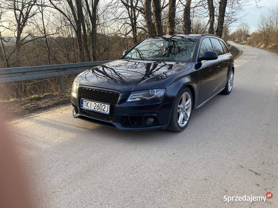 Audi a4b8 20d CAHA quattro świętokrzyskie Rykoszyn