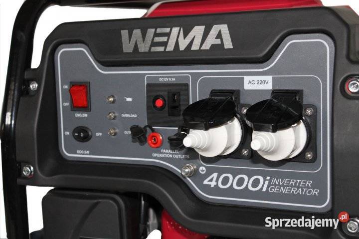 Agregat prądotwórczy inwertorowy WEIMA WM4000I Dom i Ogród
