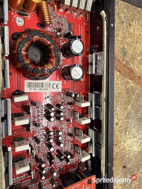 Wzmacniacz samochodowy 4 kanałowy Zapco ST4X śląskie Niegowonice sprzedam