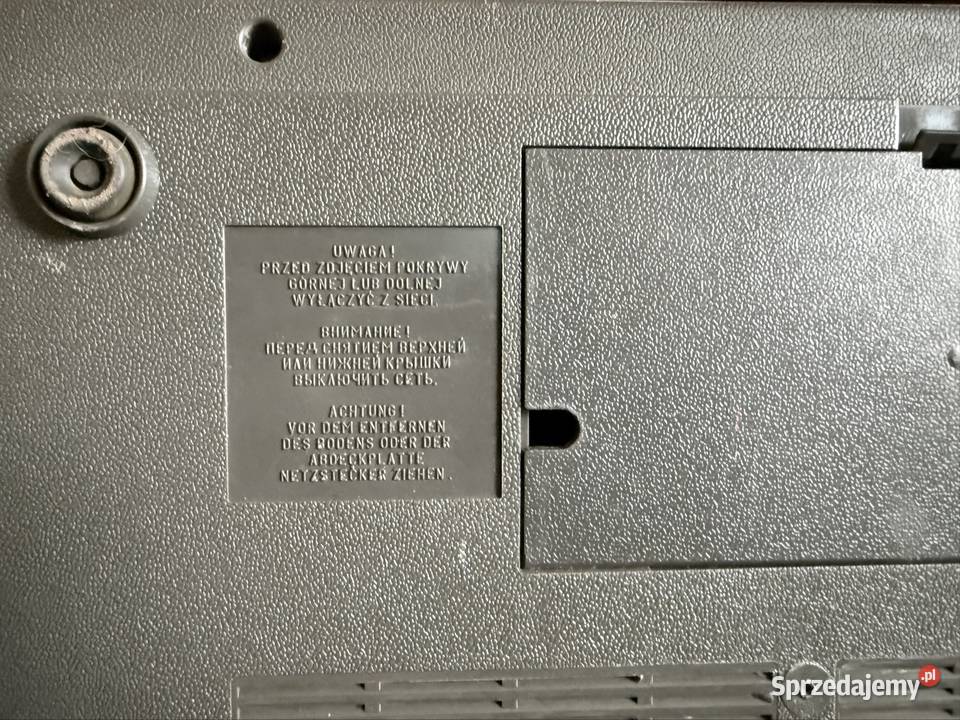 Magnetofon ZK120T unitra z mikrofonem szpulowy Magnetofony Wisznice sprzedam