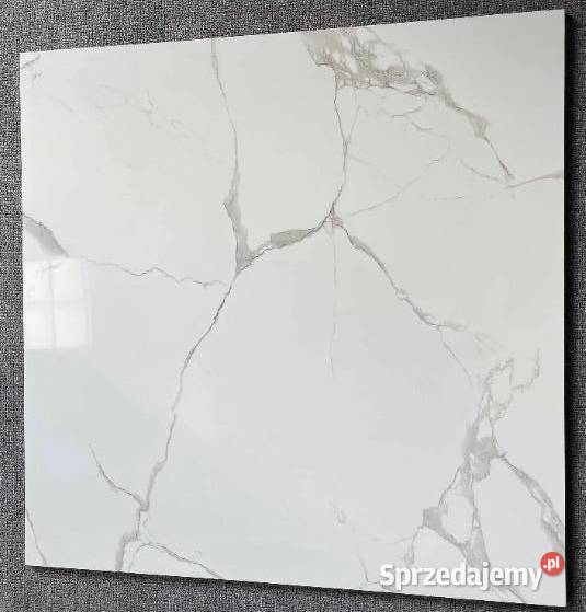 GRES CARRARA WHITE 60X60 BIAŁY MARMUR POŁYSK gII Piotrków Trybunalski sprzedam