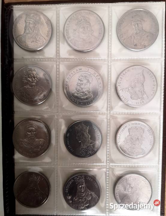 Komplet Królów PRL klaser 12 stan I Ełk