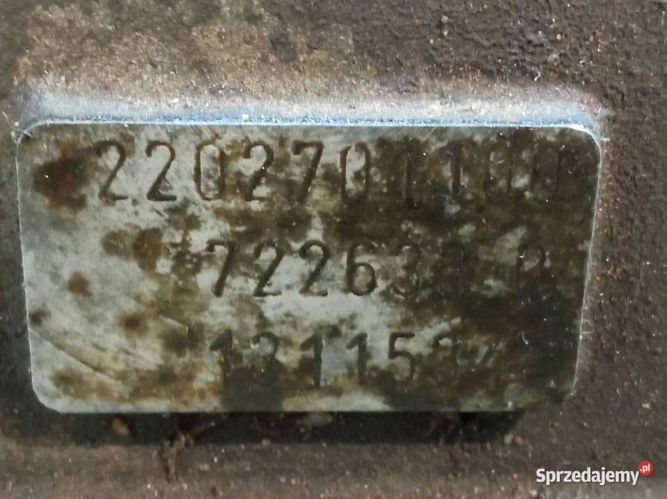 SKRZYNIA BIEGÓW AUTOMATYCZNA 2202701100 50 V8