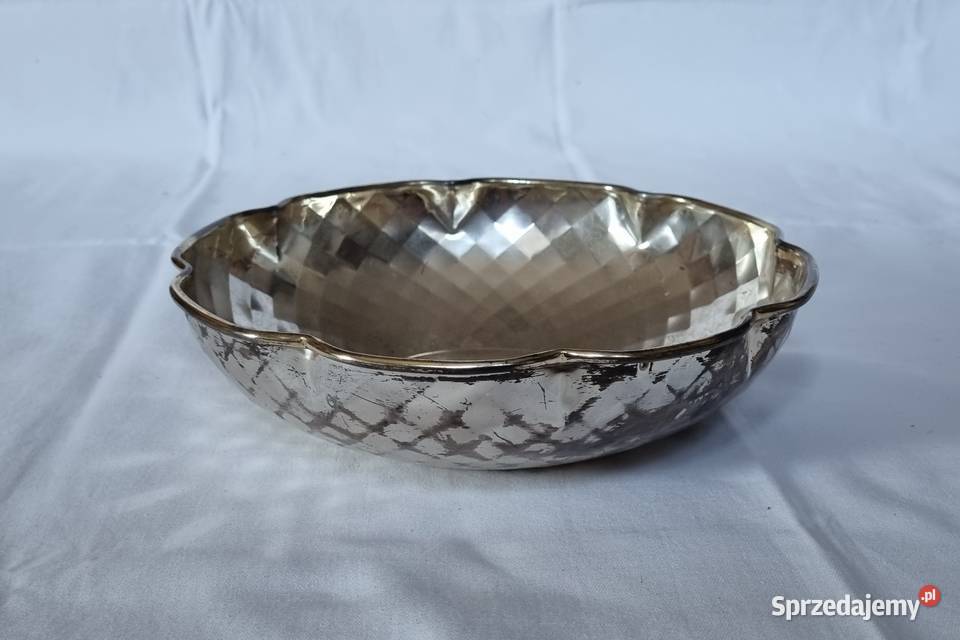 Metalowa misapółmisekpatera na owoce orzechy sprzedam