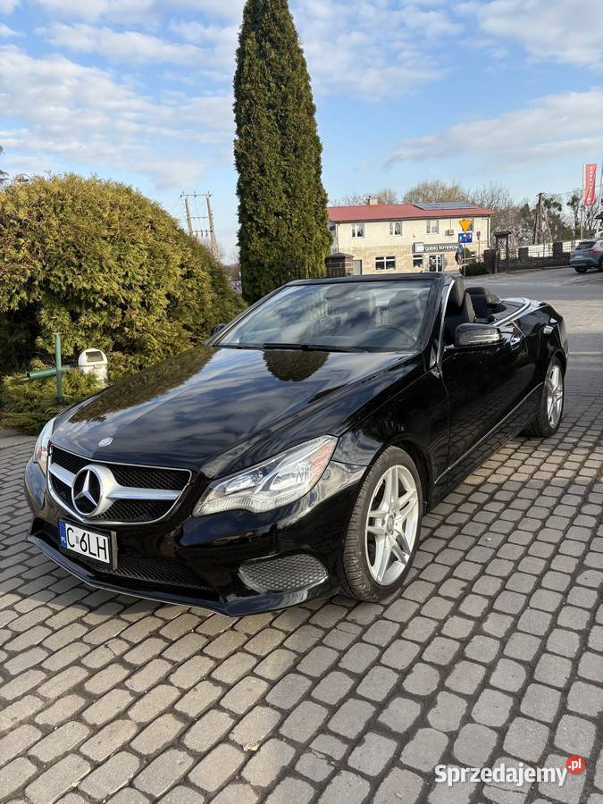 MERCEDES E350 CABRIO automat zarejestrowany klimatyzacja Dolna Grupa