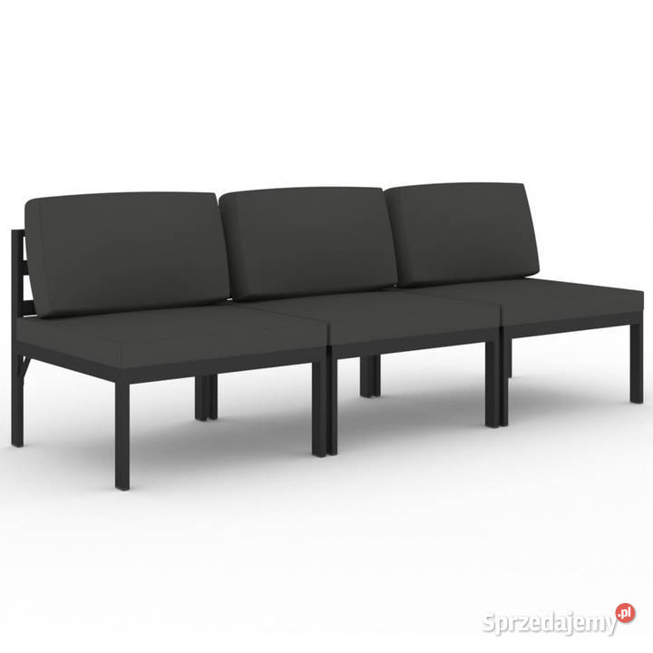 3os sofa ogrodowa z poduszkami aluminium mazowieckie