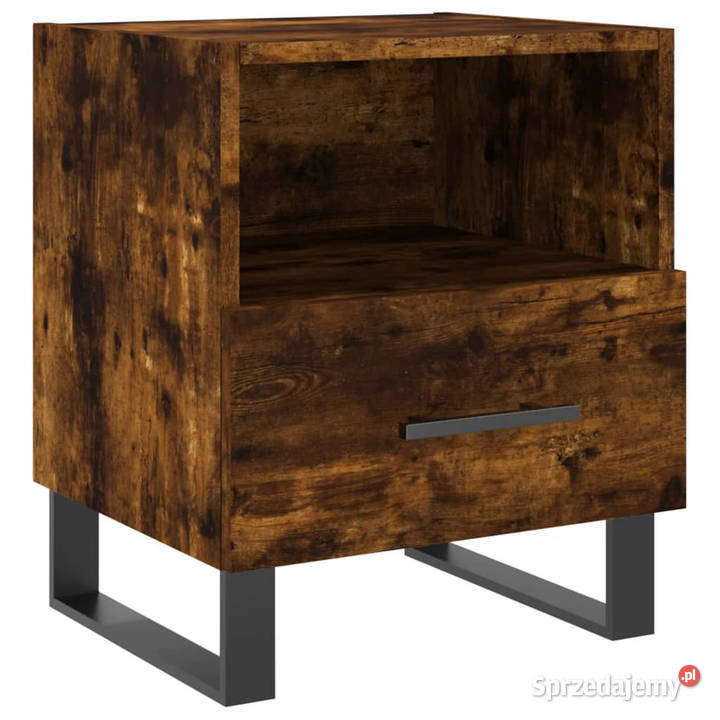 Szafka nocna przydymiony dąb 40x35x475 WM827494 Warszawa