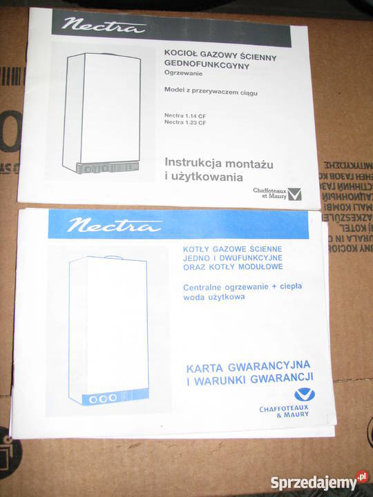 PIec gazowy Nectra123 jednofunkcyjny Poznań