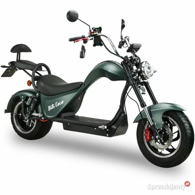 Skuter elektryczny BILI COCO COBRA zielony RATY Tarnów