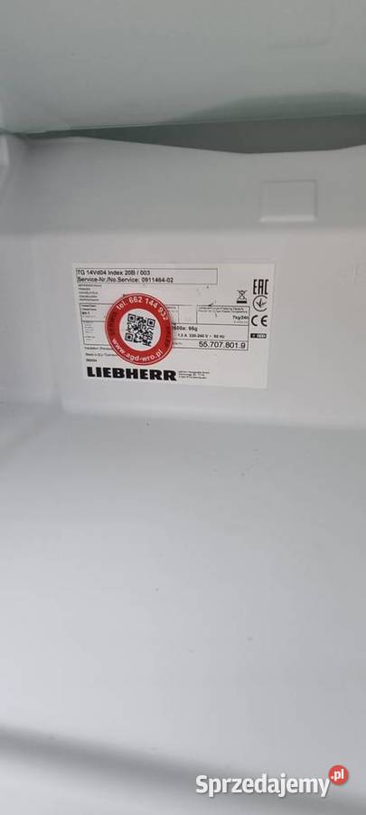 Zamrażarka szufladowa Liebherr TG 14Vd04 wys 85 85cm Wrocław
