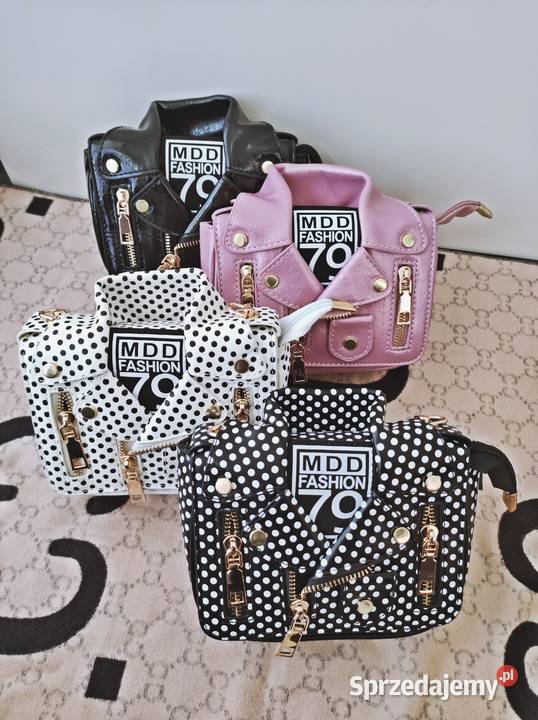 LATOPiękne torebki listonoszkiRóżowy czarny Warszawa sprzedam