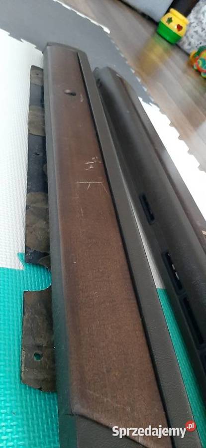 Parapet brazowy z drewnianym dekorem bmw e23 Mińsk Mazowiecki