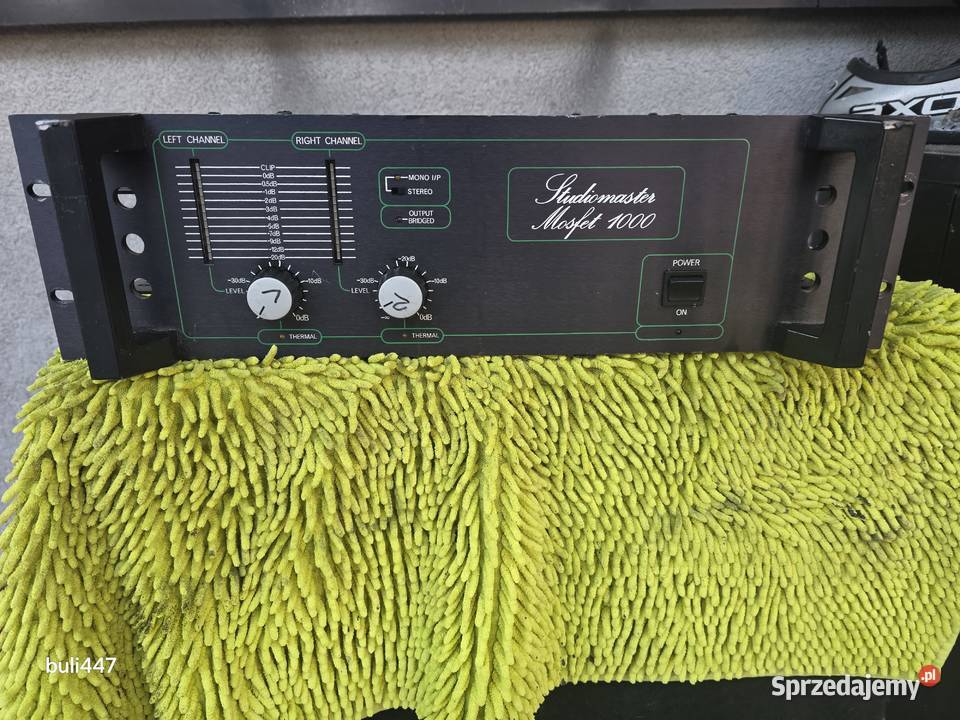 końcówka mocy angielska studiomaster mosfet 1000 śląskie