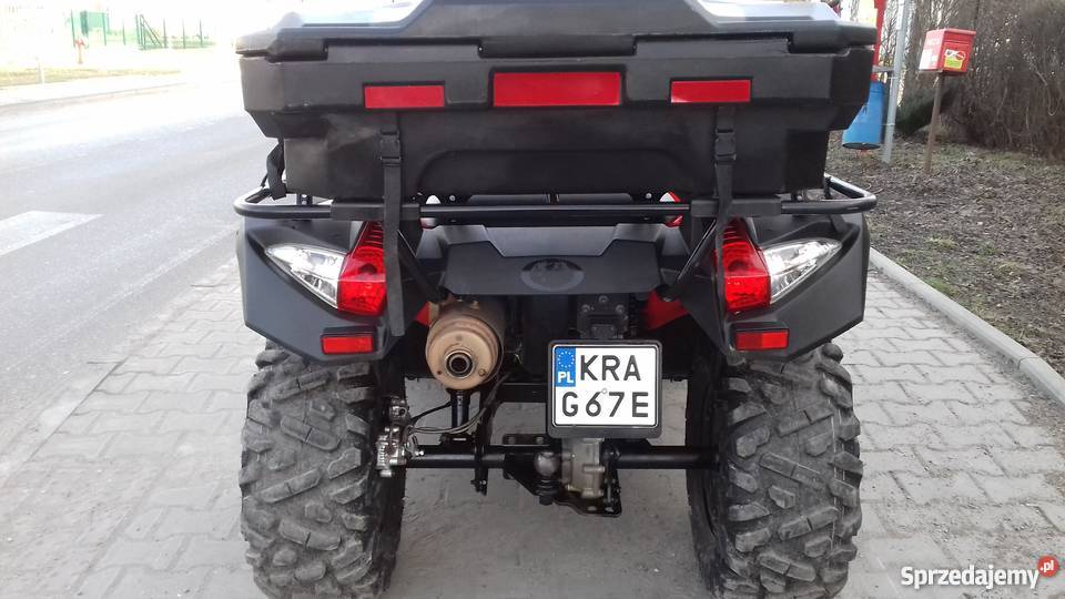 Quad KYMCO MXU 500 4x4 rozpinany mocno benzyna małopolskie Skawina sprzedam