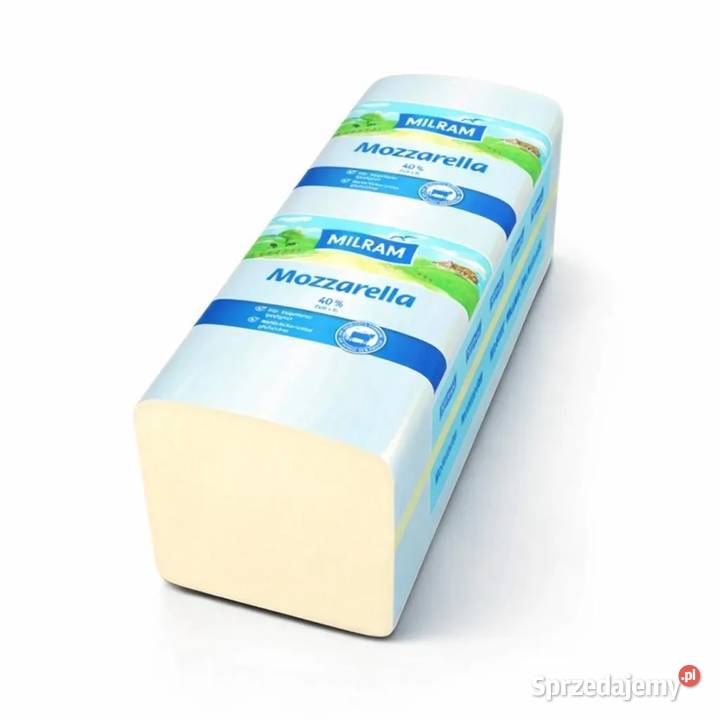 Mozzarella twarda 40 tłuszczu w suchej masie Świdnica sprzedam
