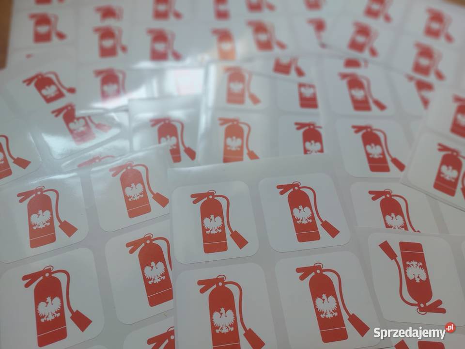 Polska Narodowa Gaśnica naklejki wlepki z Gliwice sprzedam