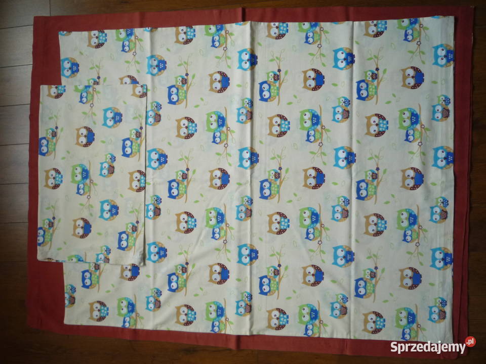 Pościel dziecięca do łóżeczka bawełna Sowy