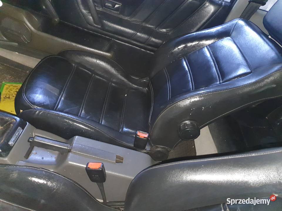 Siedzenia corrado czarna Skóra