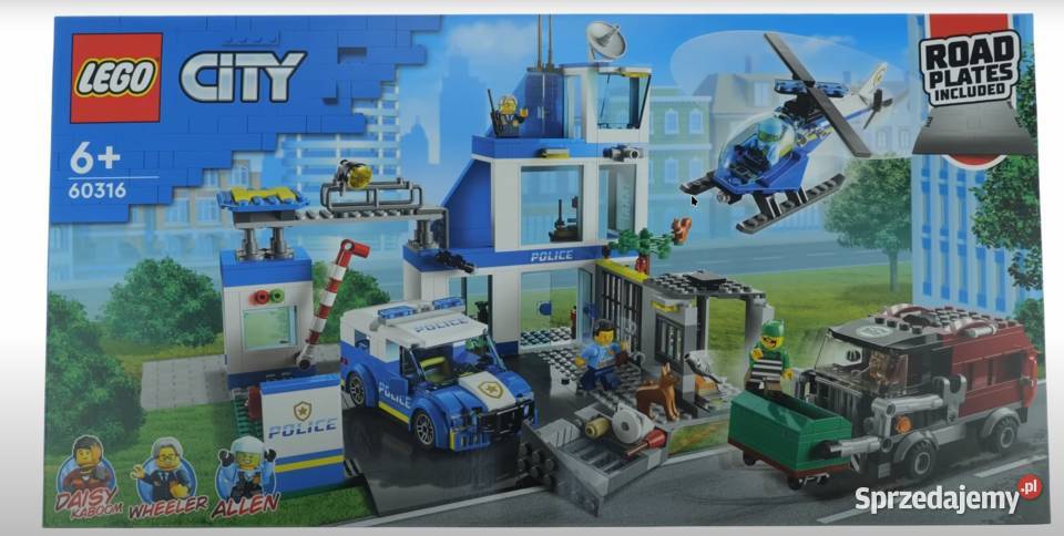 LEGO CITY 60316 Posterunek policji