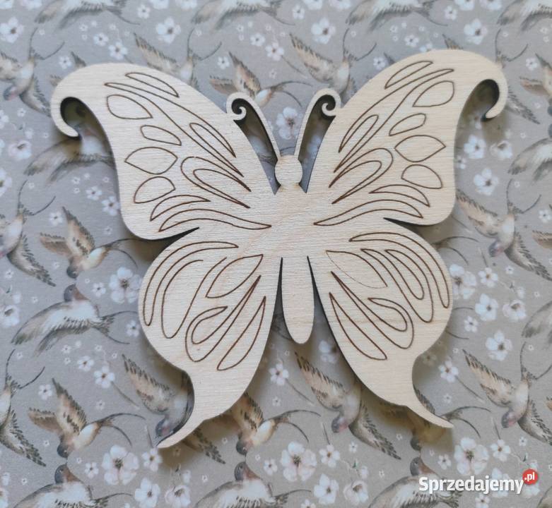 Drewniany Motyl Sklejka Scrapbooking Decoupage Tczew