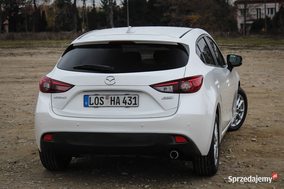 Mazda 3 15 D SKYACTIV Biała Perła Niemcy Idealny Ciechanów sprzedam
