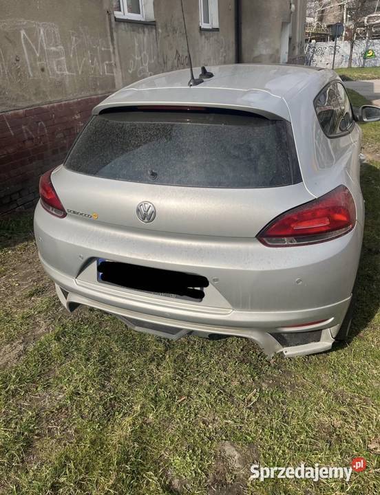 Volkswagen Scirocco 20TDI DSG nieuszkodzony Łódź