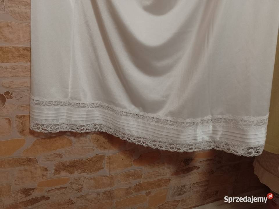 4XL5XL Ekskluzywna biała półhalka pod spódnicę z biały Kraków sprzedam
