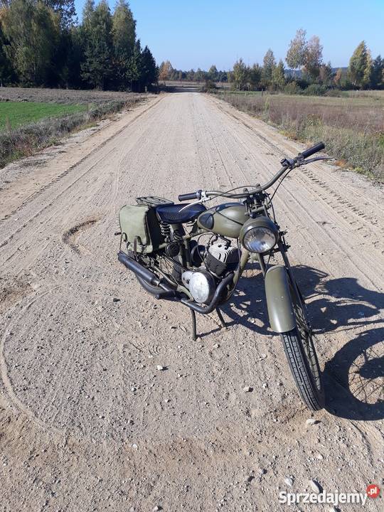 Moskwa 125 kopia DKW rt125 Hajnówka