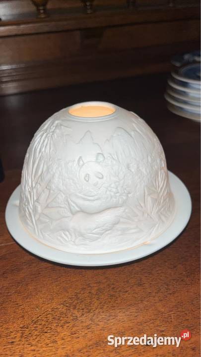 Z pandami Lampion na t light Lampka Gdańsk
