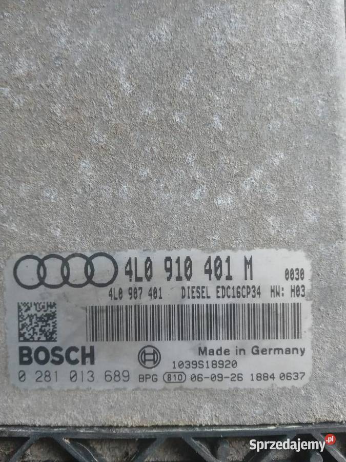 Audi Q7 BUG komputer silnika Sulęcin