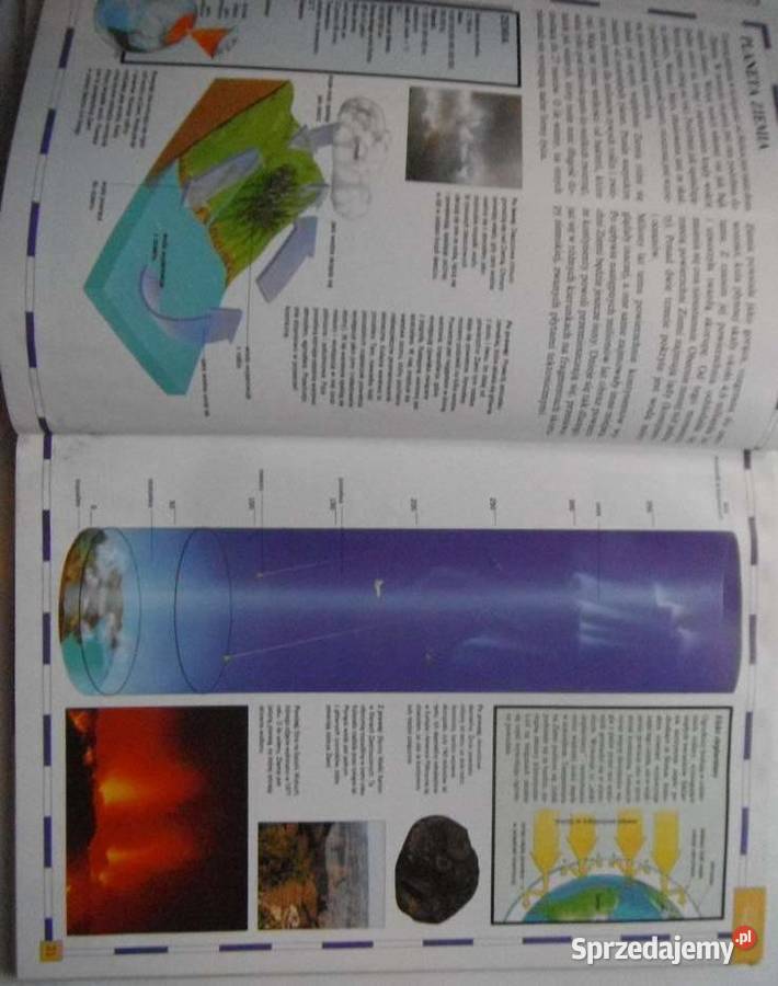 Księga Kosmosu Duży Nowy Kolorowy Album Książki i Podręczniki