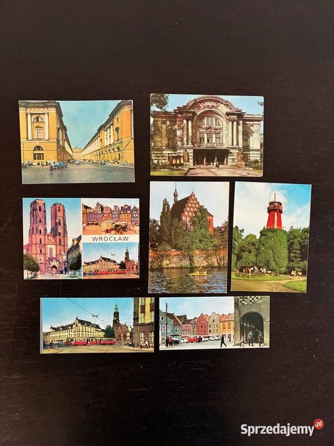 Pocztówki miasta polskie radzieckie i