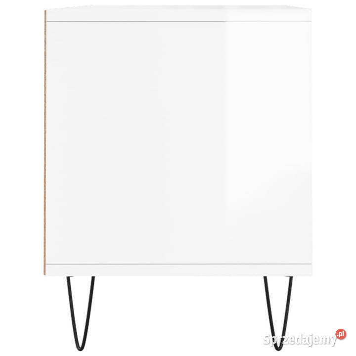 Szafka pod TV wysoki połysk biała 100x345x445 mazowieckie Warszawa