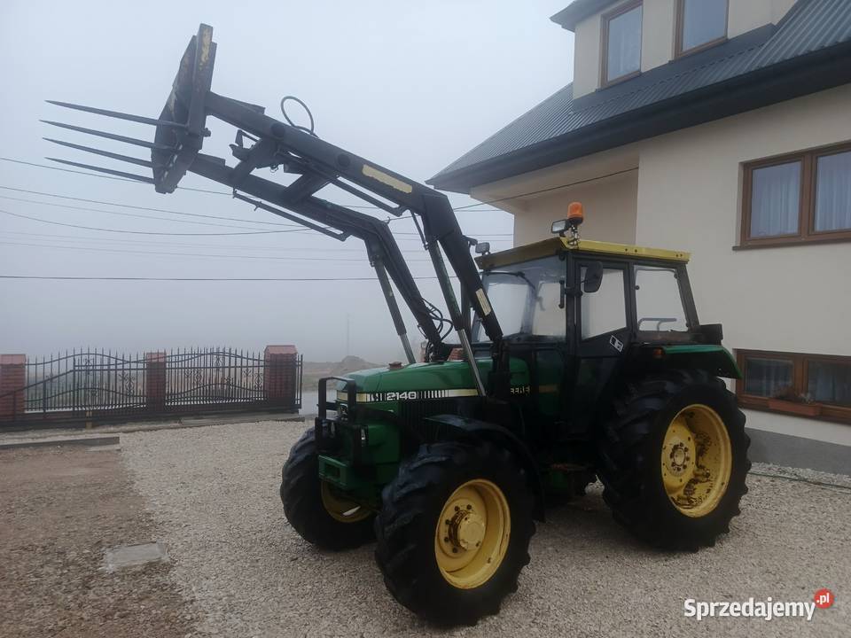 John Deere 2140 80r z turem Krajno-Zagórze