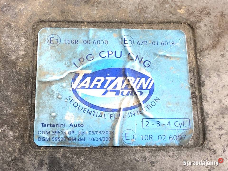 KOMPUTER LPG 67R016018 STEROWNIK GAZU ZASILANIA osobowe