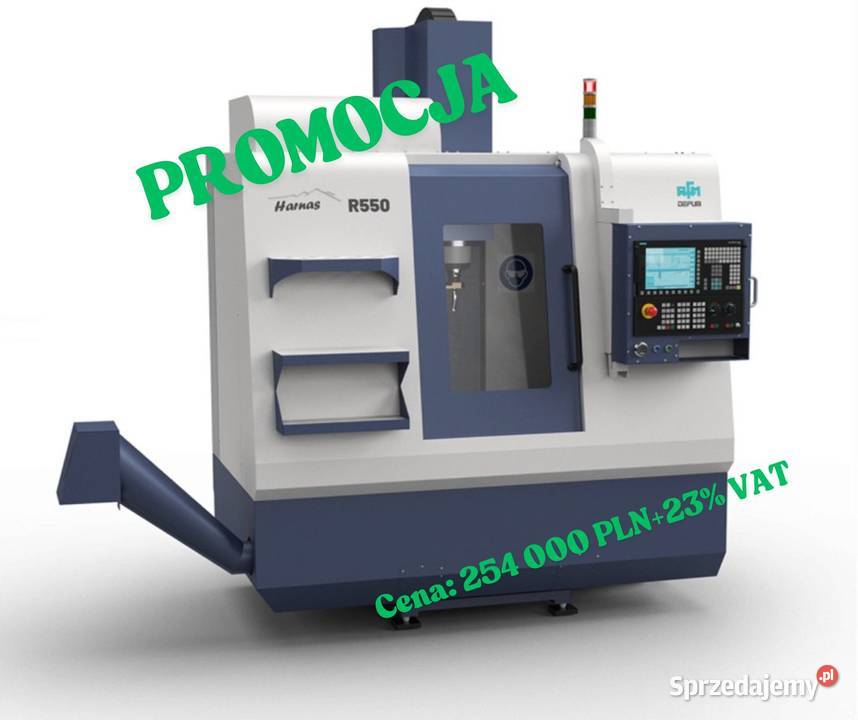 Promocja CNC R550 Harnaś Frezarka AFM DEFUM Andrychów