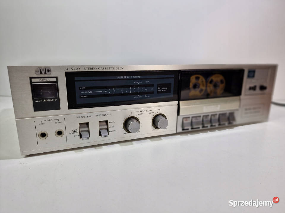 JVC KD V100 magnetofon deck ANRS Międzychód