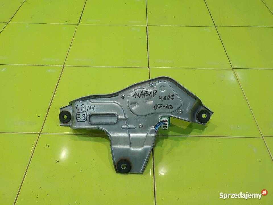 PEUGEOT 4007 09r 5D silniczek wycieraczki tyl sprzedam