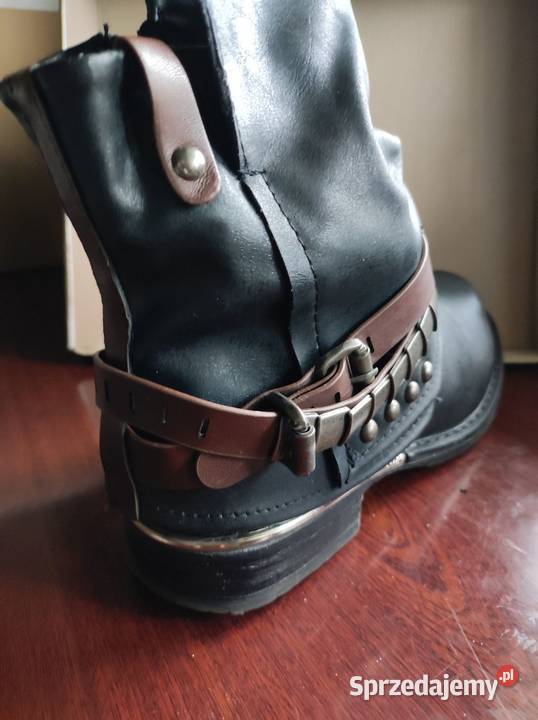 botki militarne sztyblety workery motocyklówki 25.8cm świętokrzyskie Kielce
