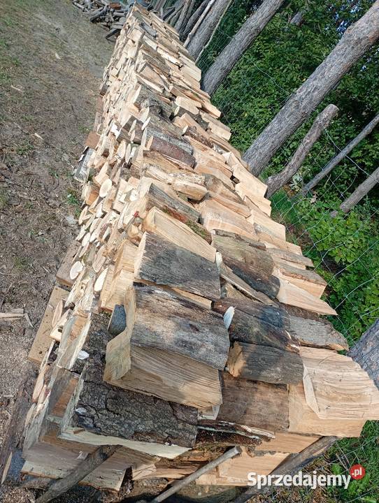 Drewno kominkowe Dąb jesion suchy Opał Żmigród
