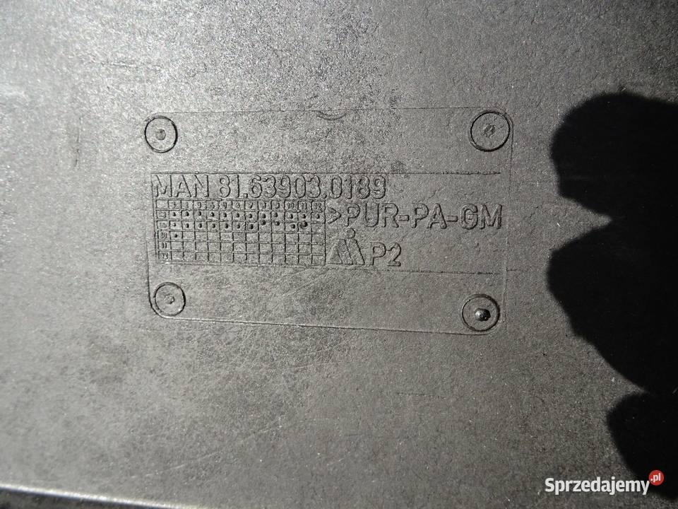 PÓŁKA SCHOWEK GÓRNY MAN TGX I Van minibus PÓŁKA