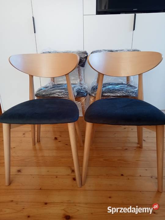 Nowe nowoczesne krzesła drewniane