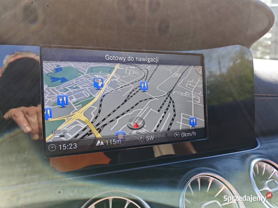 FVAT23 E300 Cabrio Burmester Automat Skóra Klasa E Samochody osobowe Warszawa