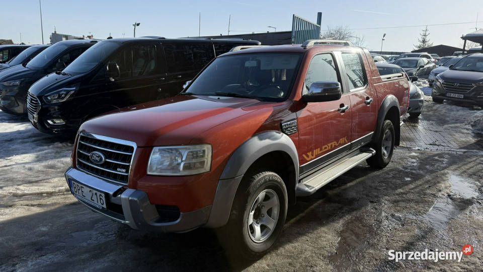 Ford Ranger 25tdci 140 4x4 Wildtrak skóry zamsz VAT marża Gdańsk sprzedam