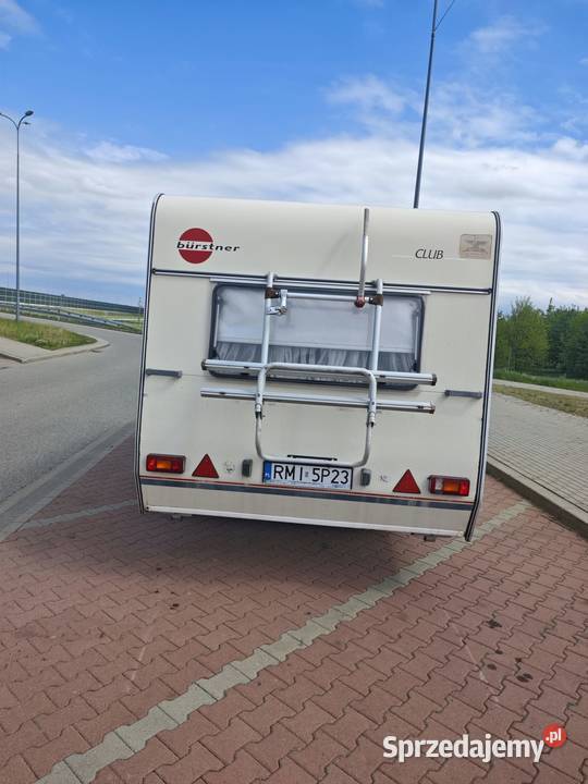 Przyczepa kempingowa BURSTNER 4607 760 masa Konieczkowa sprzedam